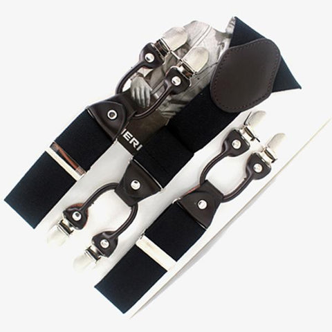 Giftimized Men's Leather suspenders