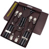 Giftimized Men's Leather suspenders