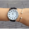 Elegant Leather Watch - Women