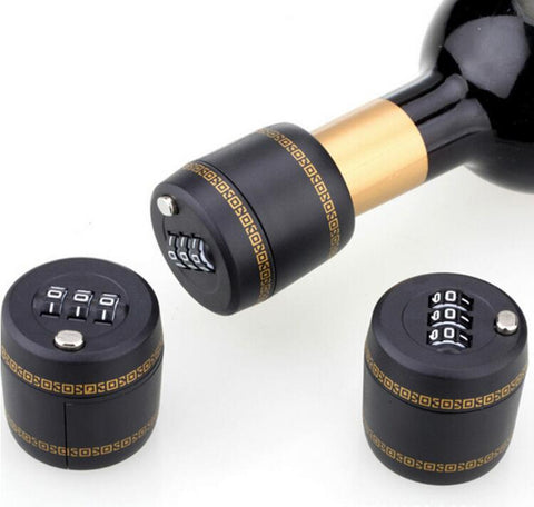 Giftimized Wine Stopper with Password Lock