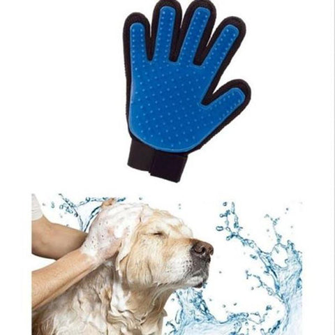 Dog Massage Hair Removal Grooming Glove